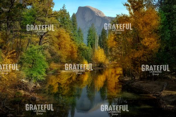 Half Dome and the Merced