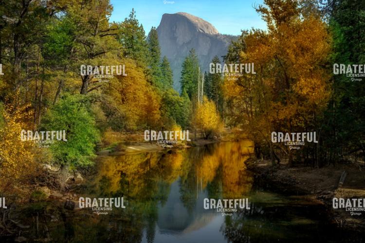 Half Dome and the Merced
