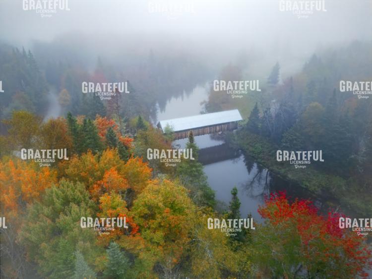 Misty Morning at Bennett Bean Bridge