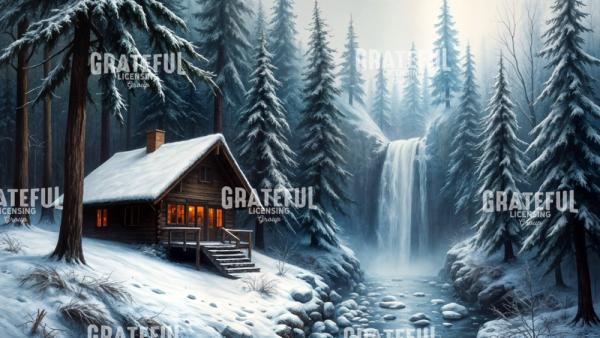 Winter Waterfall