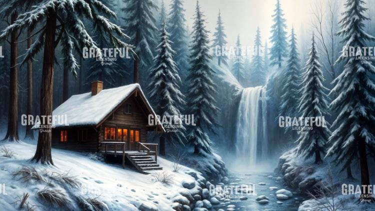 Winter Waterfall