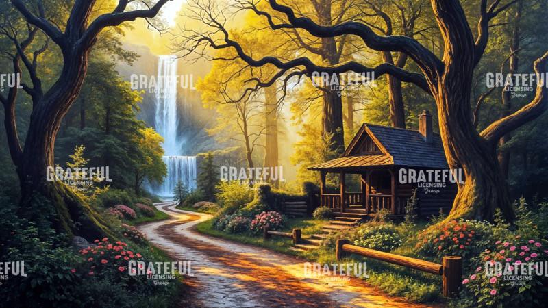 Old Waterfall Cabin Road