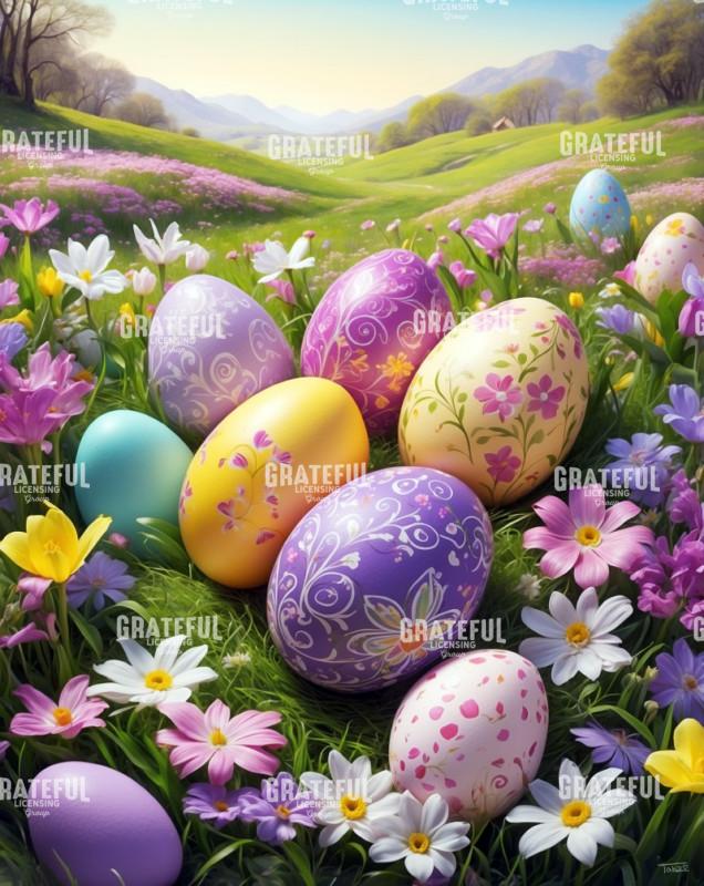 Colorful Easter Eggs