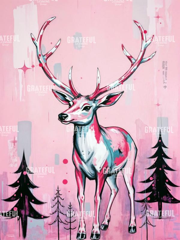Pink Reindeer Glow