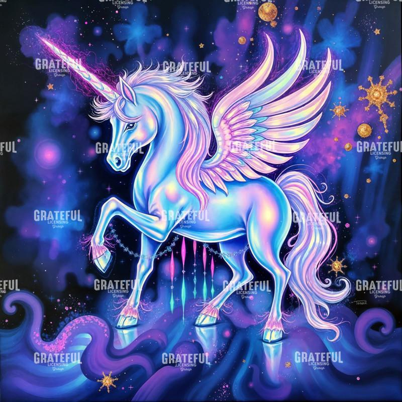 Cosmic Dancer Winged Unicorn
