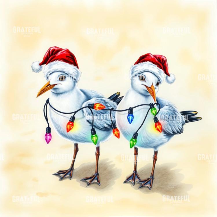 Partners In Crime With Christmas Lights