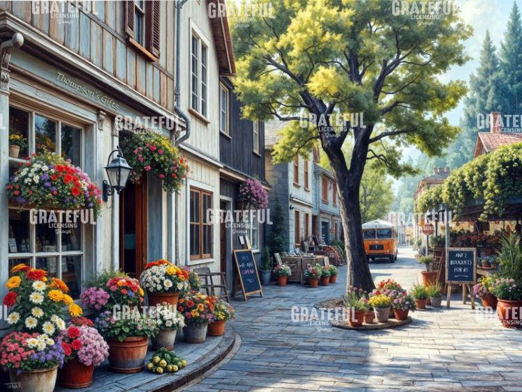 Flower Shop on The Corner