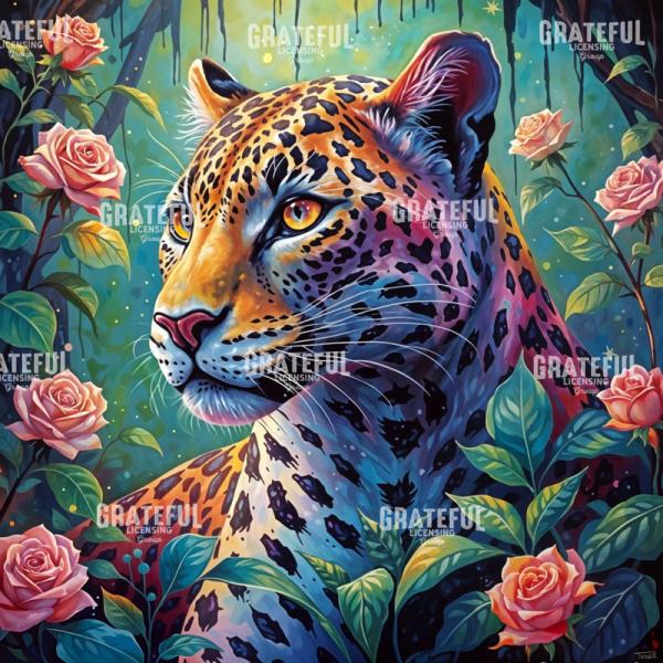 Jungle Roses Jaguar