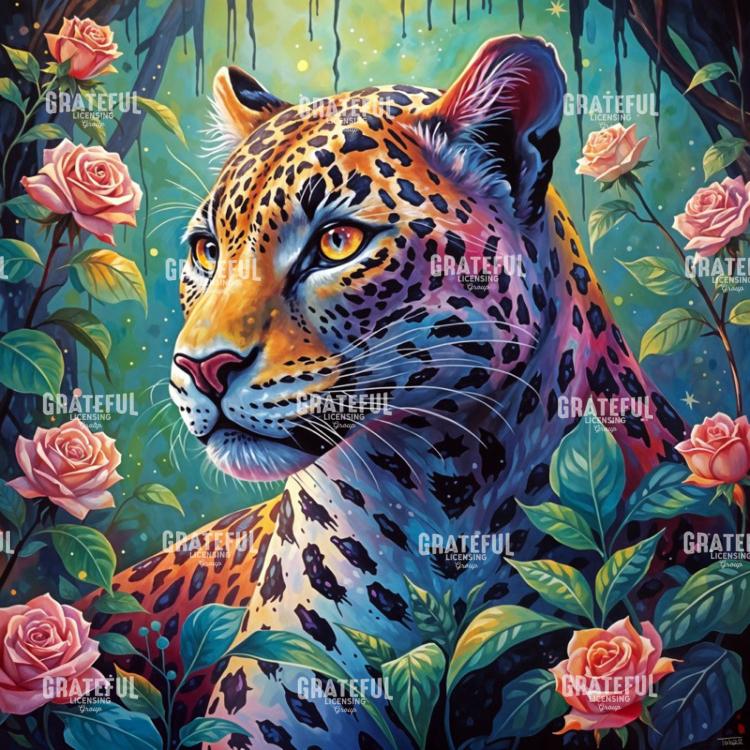 Jungle Roses Jaguar