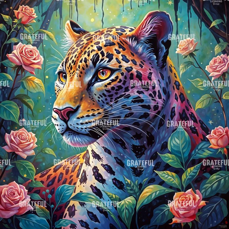 Jungle Roses Jaguar