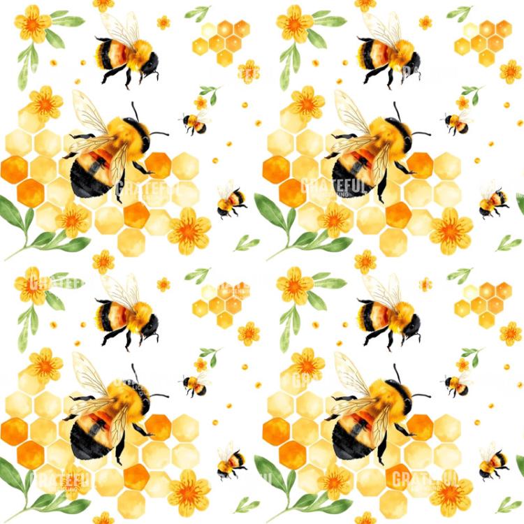 Bumble Bees and Honey Combs