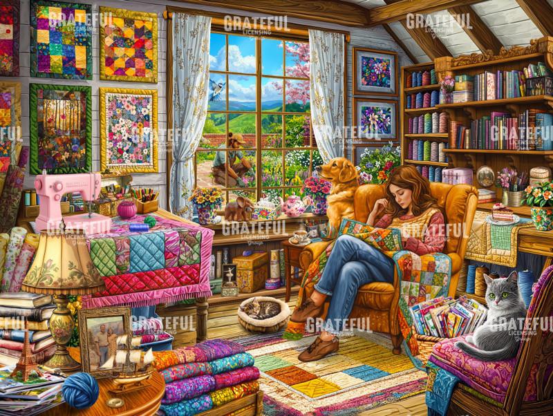 A Cozy Quilter's Day