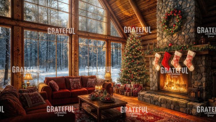 Christmas Lodge Glow