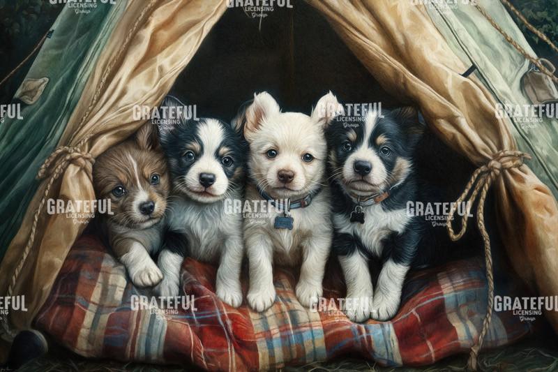 Puppies going Camping 1