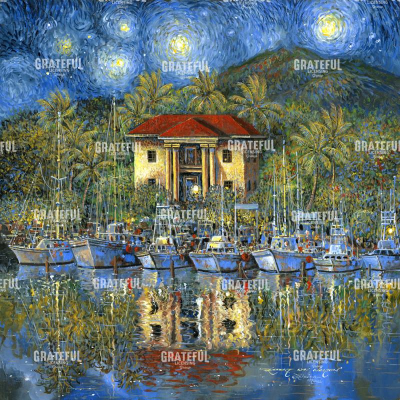 Vincent at the Courthouse in Lahaina