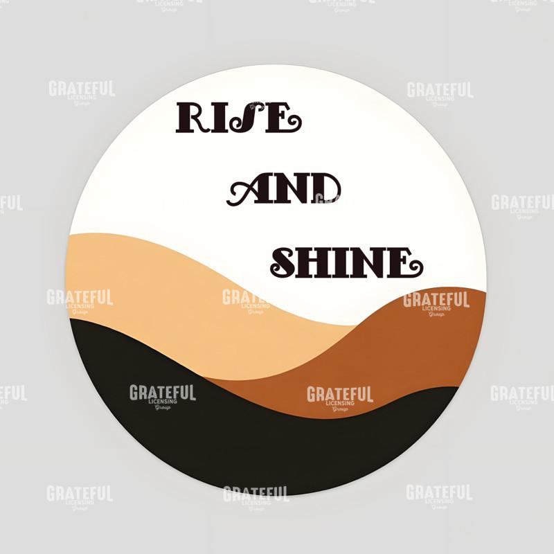 Rise and Shine Minimalist Sunrise