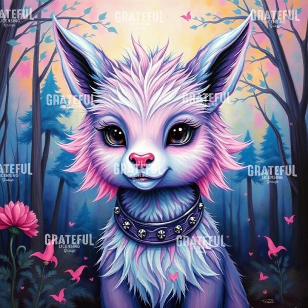 Pink Ki-Rin Fantasy Art