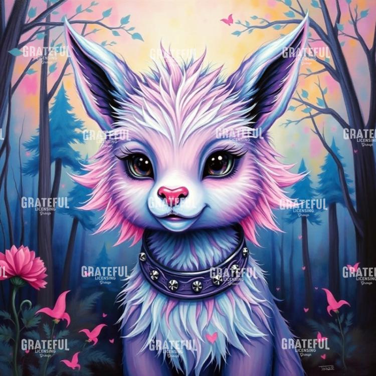 Pink Ki-Rin Fantasy Art