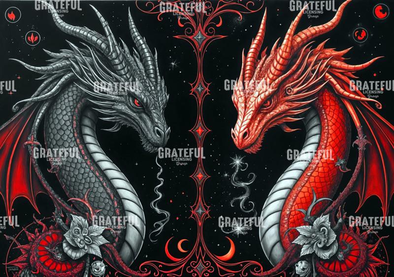 Smoke and Fire Dragons