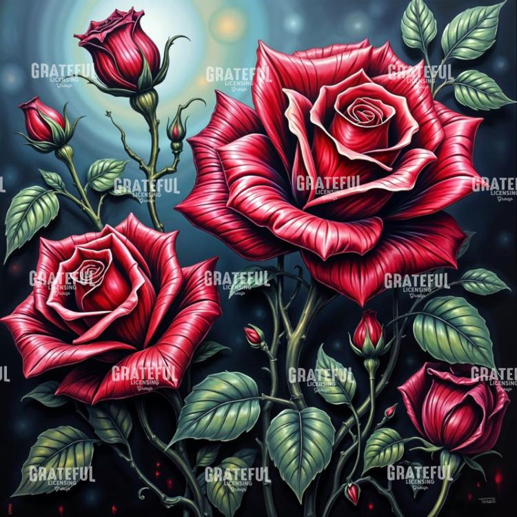 Study of a Rose