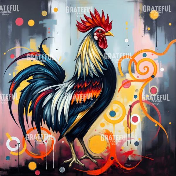 Colorful Rooster