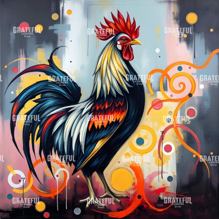 Colorful Rooster