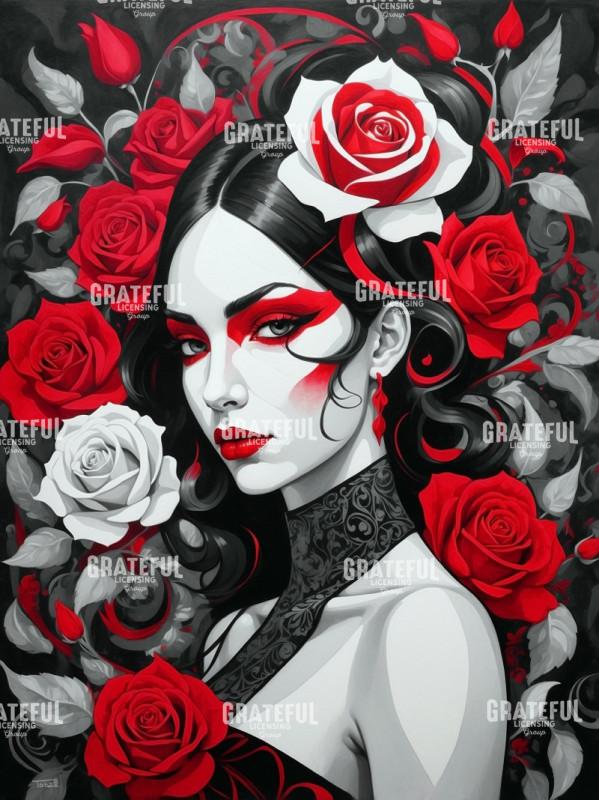 Striking In Red