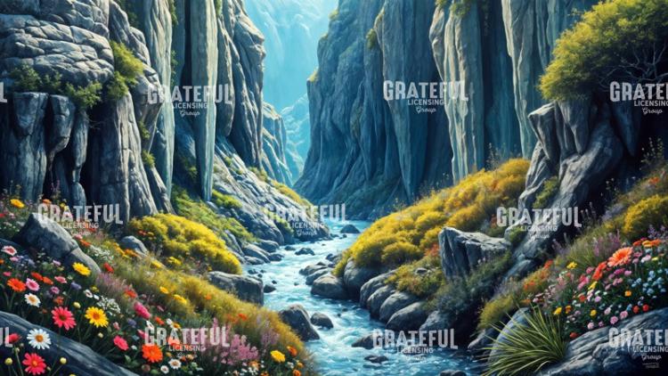 Canyon River Springtime
