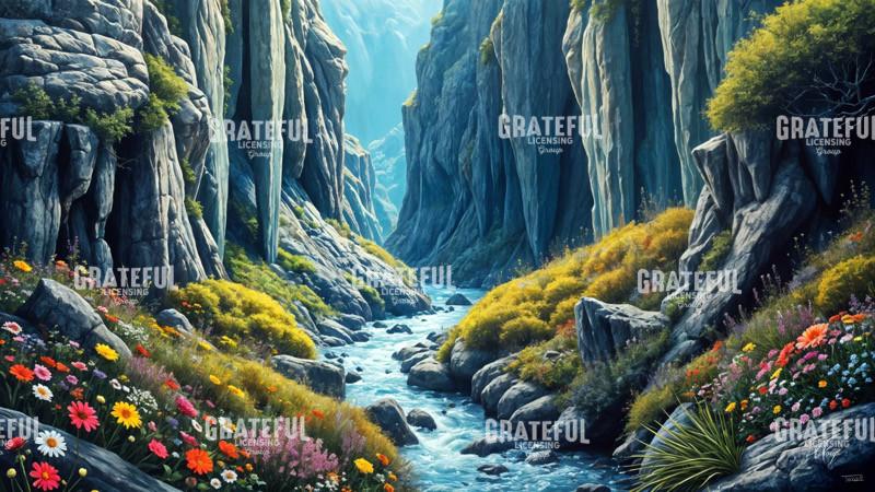 Canyon River Springtime