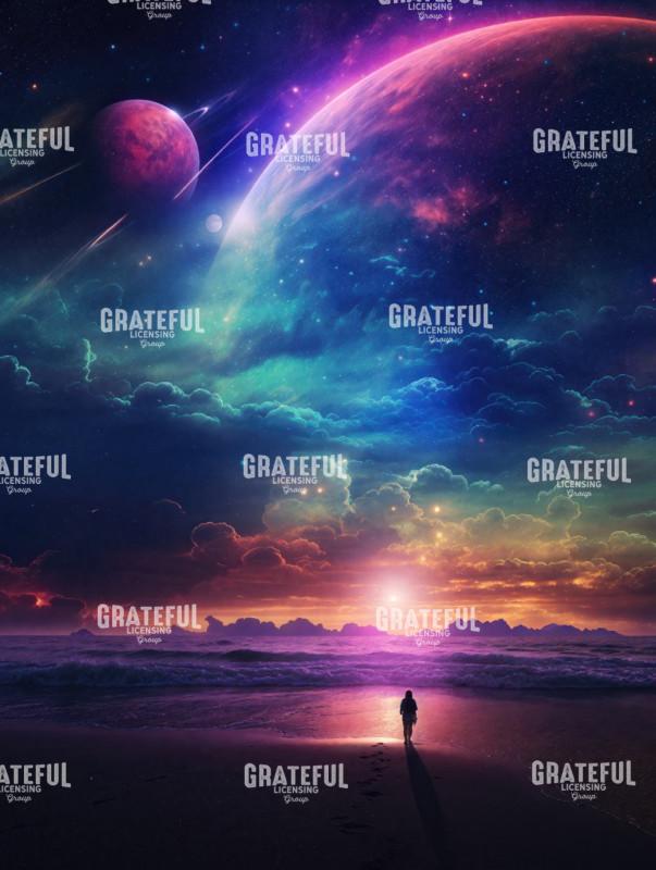 Cosmic Beach, Rainbow Sunset