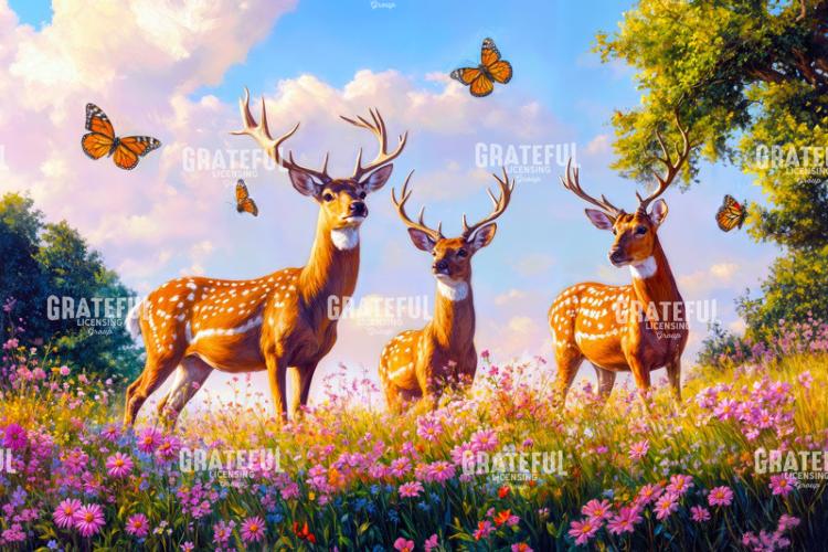 Whitetail Deer in the Canadian Wilderness (3)