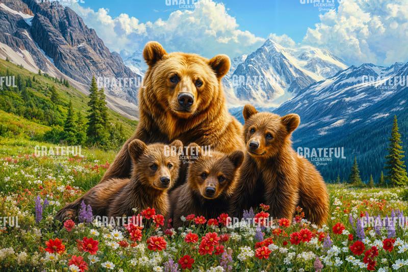 Grizzly Bears in the Canadian Wilderness (2)