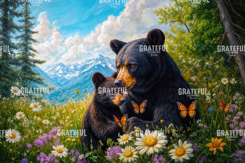 Black Bears in the Canadian Wilderness (2)