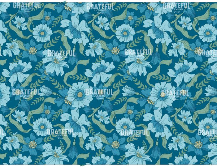 Peacock Floral