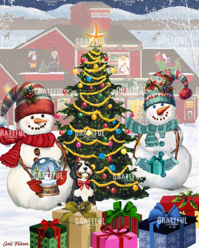 Snowmen General Store with Gifts