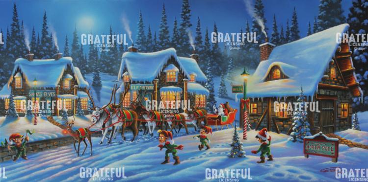 Santa's On His Way