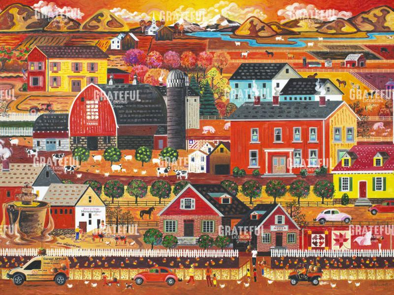 Autumn Carmel Apple Farm