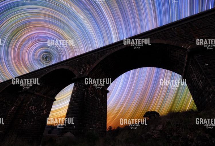 Viaduct Star Trails
