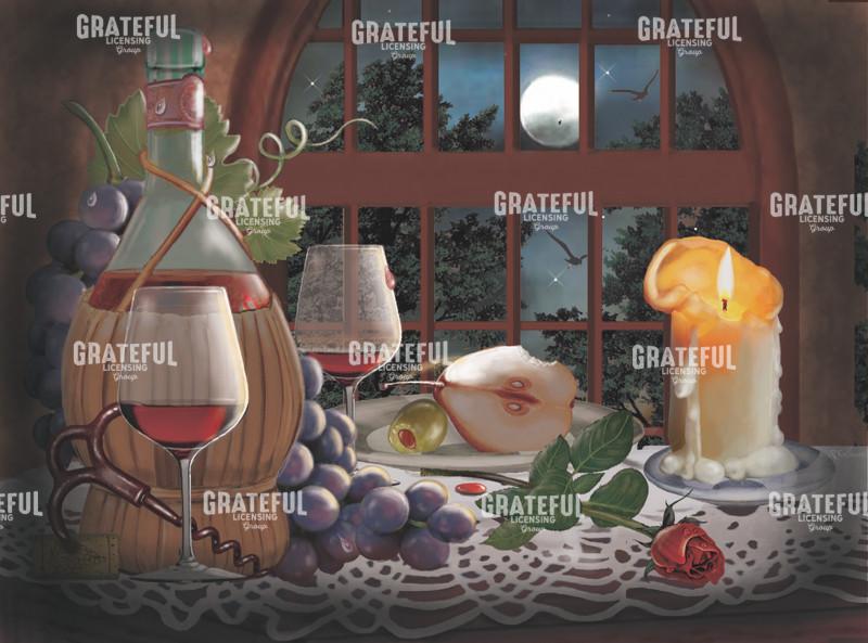 Chianti by moonlight