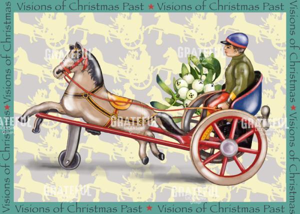 antique horse cart four
