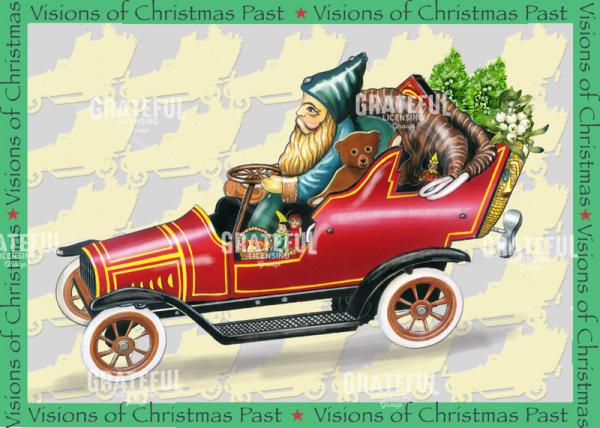 Antique toy Santa