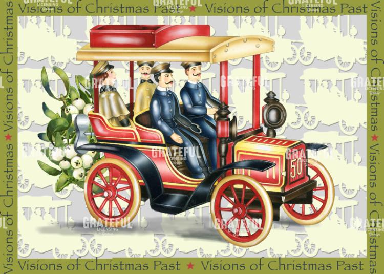 Antique toy car
