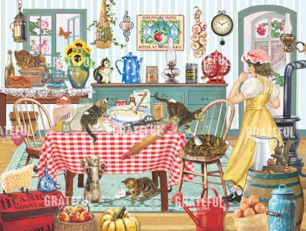 Kittens in the Kitchen