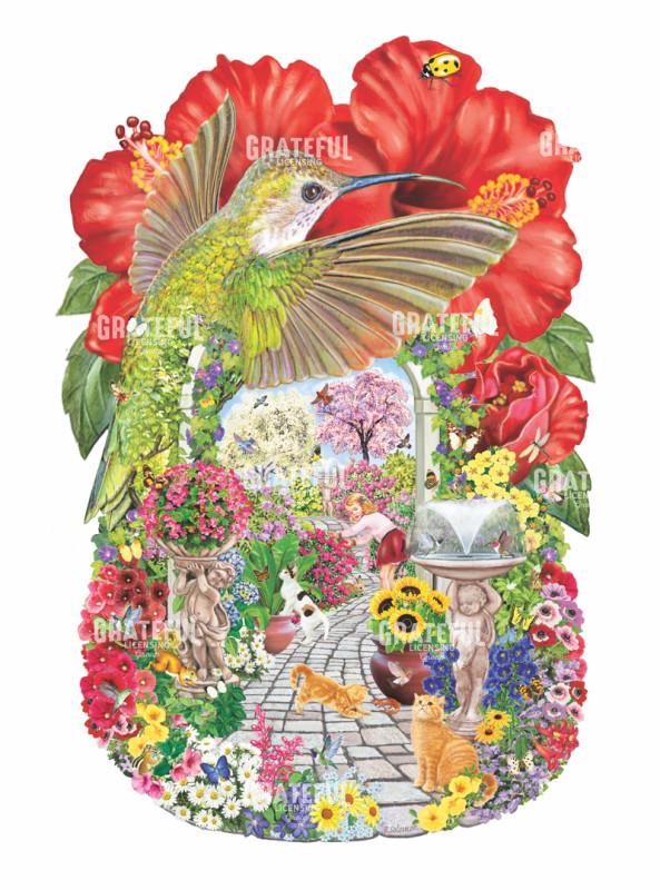 Hummingbirds Garden II