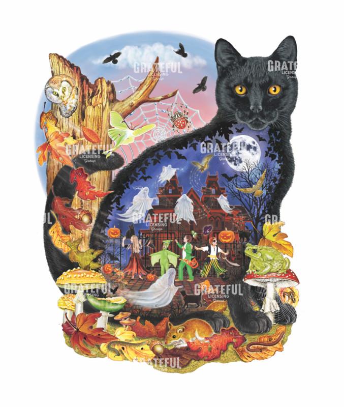 Black Cat's Halloween Tale