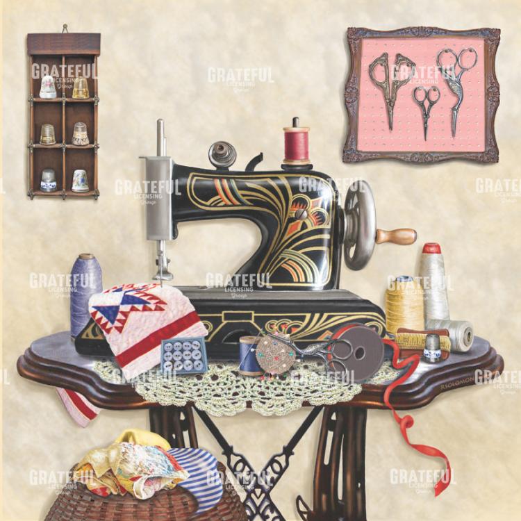Cream Sewing Room