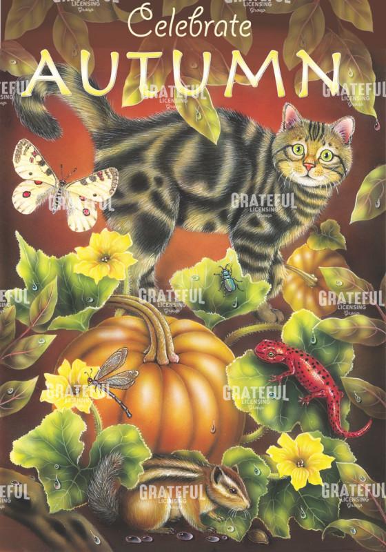 Celebrate Autumn Cat