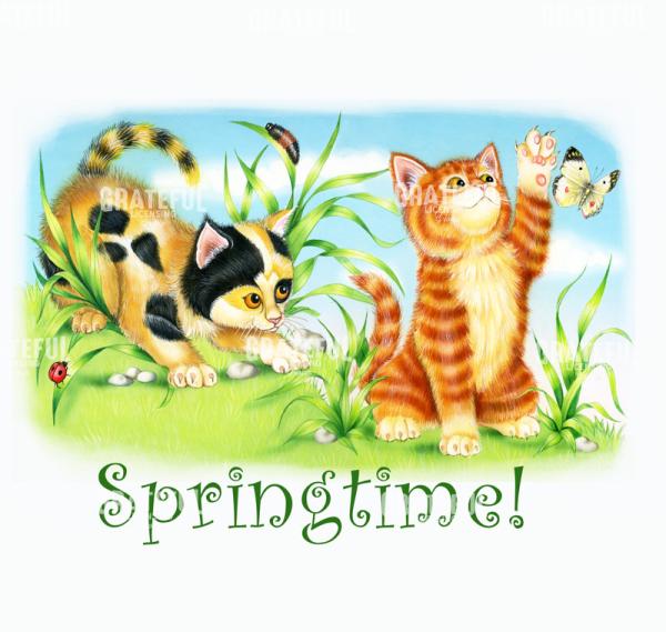 Kittens Hunting