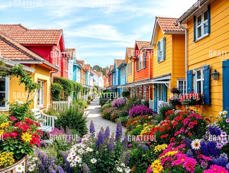 Suburban Sidewalk