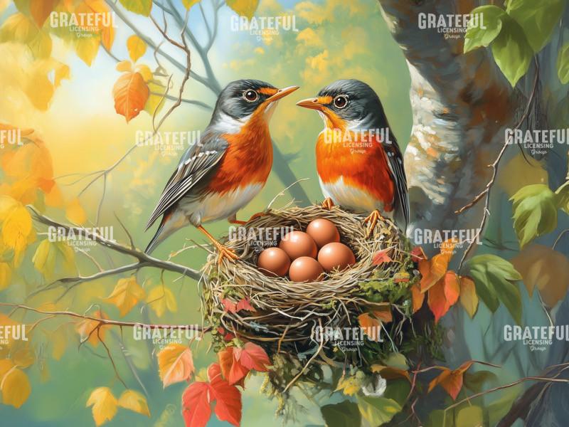 Spring Robins